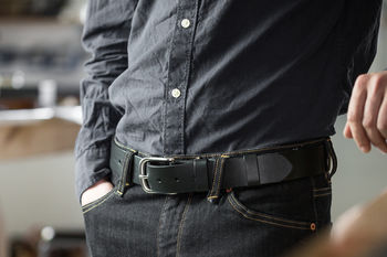 Personalised Dartington Leather Belt, 6 of 10