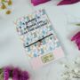 Gardener Wish Bracelet With Silver Charm – Gift For Garden Lovers With Floral Garden Quote Card, thumbnail 1 of 6