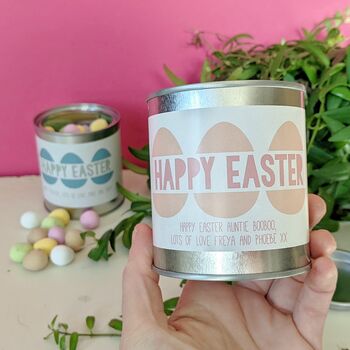 Personalised Easter Eggs Tin And Playlist, 2 of 5