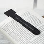 Black Metal Bookmark 'Dad, You're A True Classic' | Reading | Book Lover | Book Accessory | Love Reading | Reading Gift, thumbnail 1 of 2