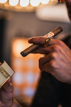 Gold Moss Agate Gemstone Square Signet Ring For Men, 10 of 11