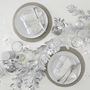 Silver Foiled Star Shaped Christmas Table Confetti, thumbnail 3 of 3