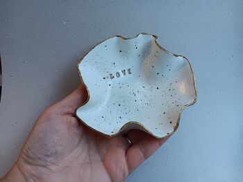 Scalloped Love Clay Dish, 10 of 10