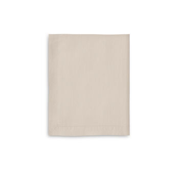 Ecru Linen Tablecloth With Mitered Hem, 2 of 2