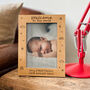 Personalised New Baby Announcement Gift Picture Frame, thumbnail 4 of 9
