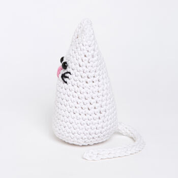 White Cat Easy Crochet Kit, 6 of 10