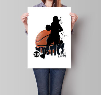 Personalised Basketball Gift, 3 of 5