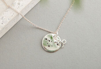 Sterling Silver Zodiac Constellation Necklace, 3 of 4