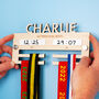 Personalised Kid's Personal Bests Medal Hanger, thumbnail 1 of 4