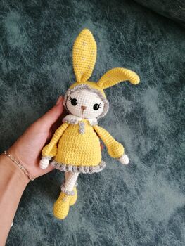 Organic Handmade Cute Little Bunny, 6 of 12