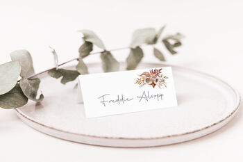Autumn Wedding Place Cards, 2 of 4