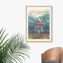 Myatt's Fields Park London Travel Poster Art Print, thumbnail 4 of 8