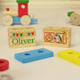 Personalised Circus Wooden Toy Train, thumbnail 2 of 7