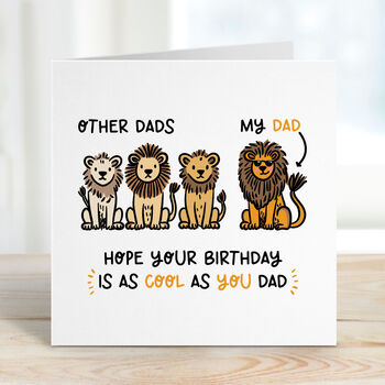 Cool Dad Birthday Card, 2 of 2