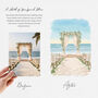 1st Wedding Anniversary Gift Wedding Venue Illustration From Photo, thumbnail 2 of 11