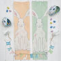 Personalised Easter Linen Tea Towel, thumbnail 4 of 5