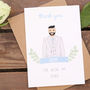 Best Man Or Usher Personalised Thank You Card, thumbnail 2 of 6