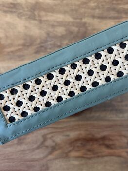 Vegan Leather Desk Caddy, Desk Organiser, 6 of 8