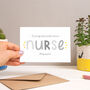 Personalised Nurse Card, thumbnail 3 of 11