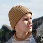 Kids Organic Cotton Beanie Hat, thumbnail 3 of 4