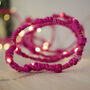 Recycled Sari Silk Fairy Light String, thumbnail 6 of 12