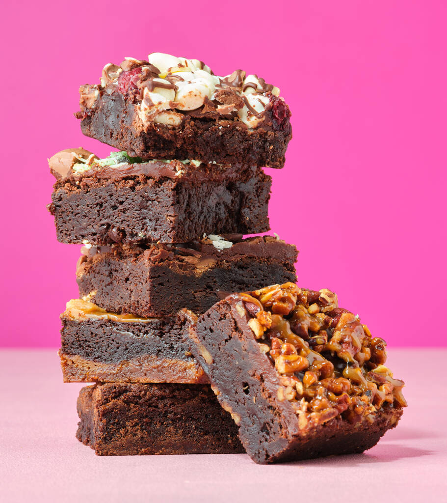 Assorted Chocolate Brownie Box By Lola's Cupcakes