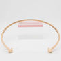 Rose Gold Plated Silver Choker Necklace, thumbnail 6 of 8