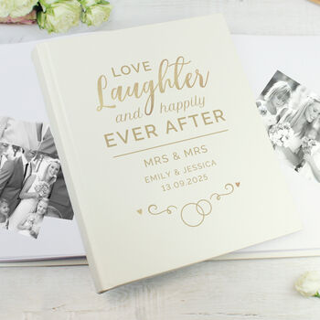 Personalised 'Happily Ever After' Photo Album, 2 of 4