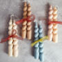 Bespoke Spiral Soy Wax Dinner Candles, thumbnail 2 of 10