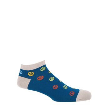 Peace Men’s Trainer Socks Gift Box, 7 of 7