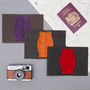 World Traveller Leather Passport Wallet, thumbnail 4 of 9