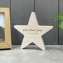 Personalised Wooden Star, thumbnail 1 of 7