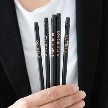 Photography Pencil Set: Born To Shoot, 3 of 7
