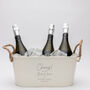 Personalised Metal Ice Bucket Bride And Groom Gifts, thumbnail 2 of 6