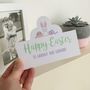 Personalised Easter Bunny Card, thumbnail 1 of 5