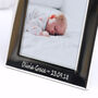 Personalised 50th Birthday Silver Photo Frame, thumbnail 4 of 8