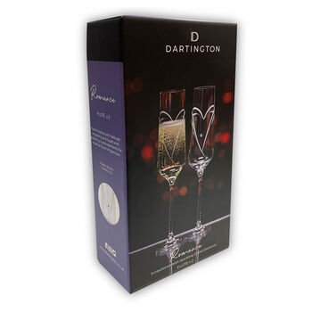Dartington Romance Champagne Flutes – Set Of Two, 4 of 4