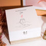 Personalised New Parents Baby Gift Hands And Feet Keepsake Box For Children, thumbnail 1 of 2