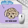 Personalised Maltipoo Mouse Mat, thumbnail 2 of 4