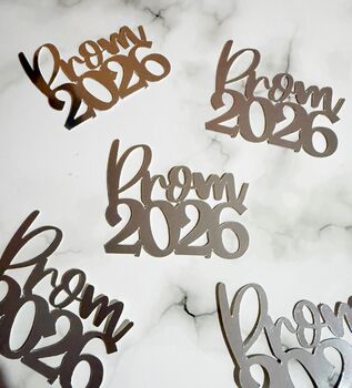 16 X Prom 2026 Table Decorations, Confetti, Many Colours, 5 of 6