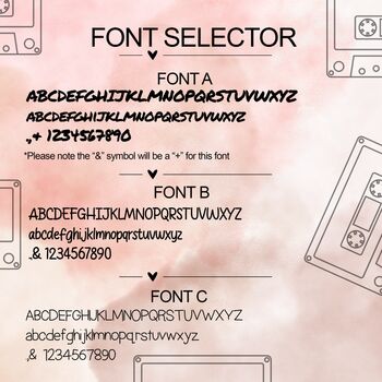 Custom Mixtape Cassette Tape Enamel Pin – Personalised Names Or Song – Retro 80s 90s Music Gift, 5 of 5