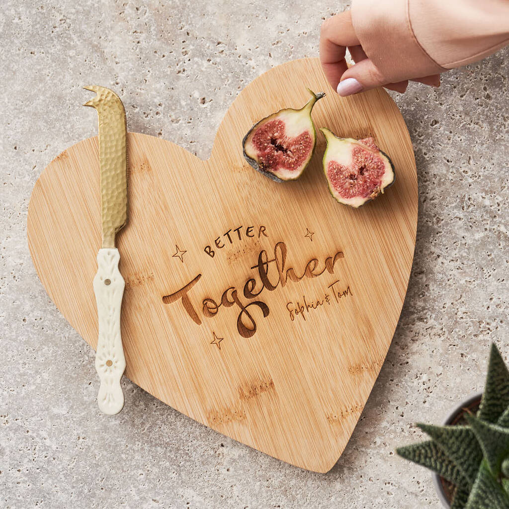 Personalised Better Together Chopping/Cheese Board