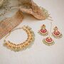 Amalia Kundan Jewellery Set, thumbnail 7 of 7