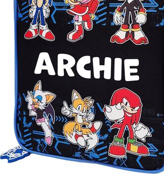 Sonic The Hedgehog Kids Lunch Bag Personalised, 5 of 7