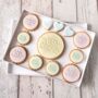 Personalised Amazing And Brave Iced Biscuits Box Of 12, thumbnail 2 of 4