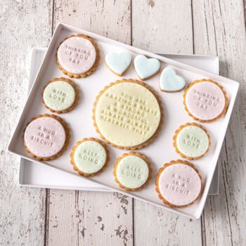 Personalised Amazing And Brave Iced Biscuits Box Of 12, 2 of 4