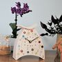 Colourful Ceramic Clock With Dots, thumbnail 4 of 7
