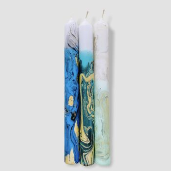 Dip Dye Marbled Candles, 4 of 6