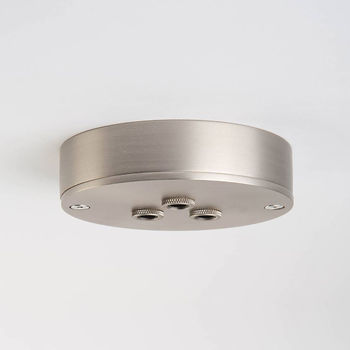 Silver Bubble Chandelier Light Three Point, 7 of 8