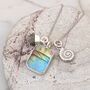 'The Trio' Labradorite Sterling Silver Necklace, thumbnail 1 of 10